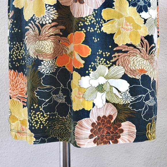 Current+Project Velvet Autumn Floral Dress - Picture 5 of 10